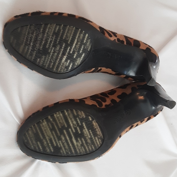 BNWOT - Calvin Klein | Leopard print heels - Picture 3 of 4